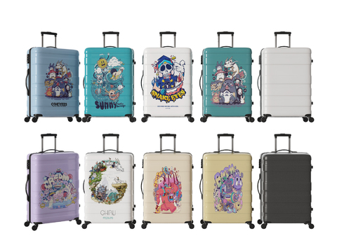 Luggage case sliding suitcase suitcase