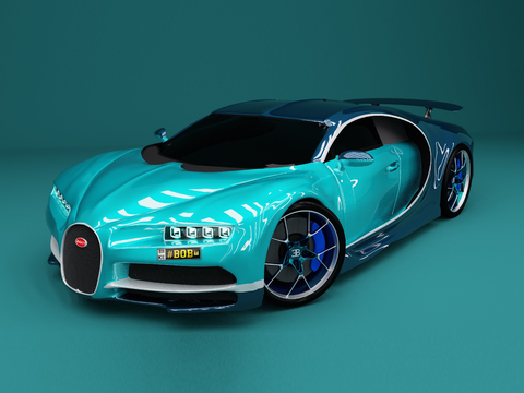 Hyundai Bugatti Veya Super sports car Free