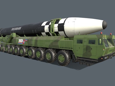 modern missile vehicle