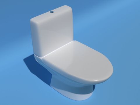 Modern toilet free