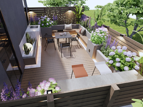 Roof garden Balcony Terrace