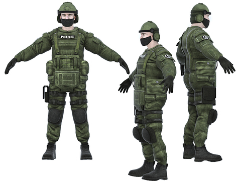 Modern Special Forces Characters