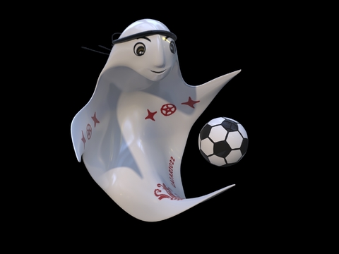 Qatar World Cup doll mascot