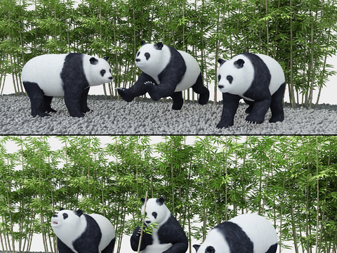 Modern Panda Bamboo