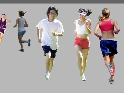 sports figure psd