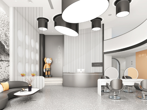 Modern Hairdresser Barber Shop