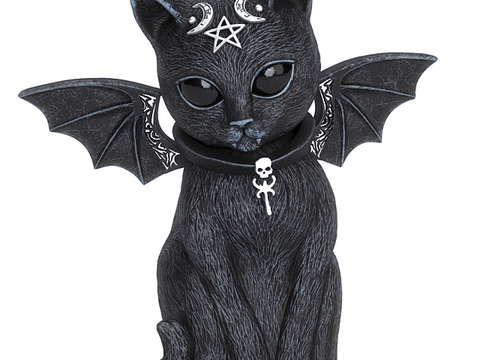 Modern creative devil kitten ornaments free