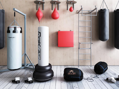 Modern Gym Boxing Bag Sandbag Combo