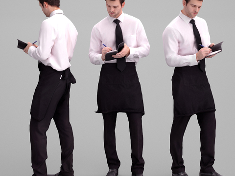 Modern Restaurant Waiter