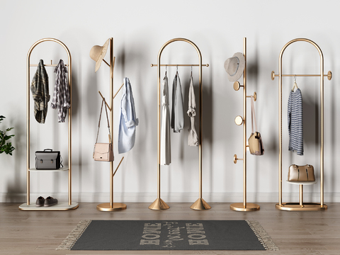 Modern coat rack