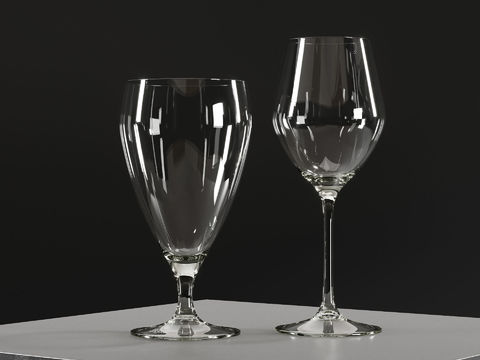 Modern Red Wine Glass Free