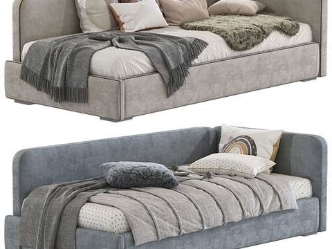 Modern fabric sofa bed