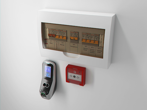 Modern fire alarm meter electric box