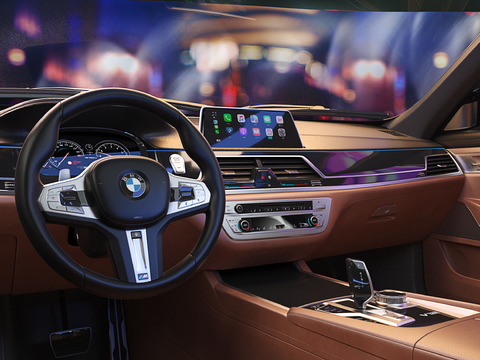 BMW car interior