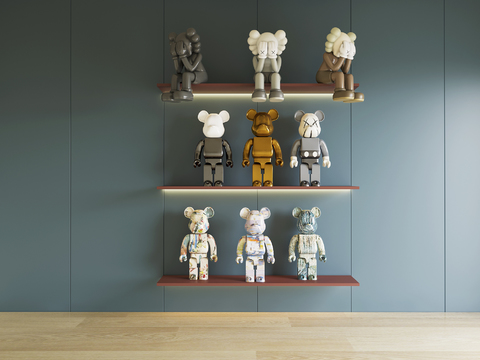 Modern KAWS Art Toy Doll Ornaments