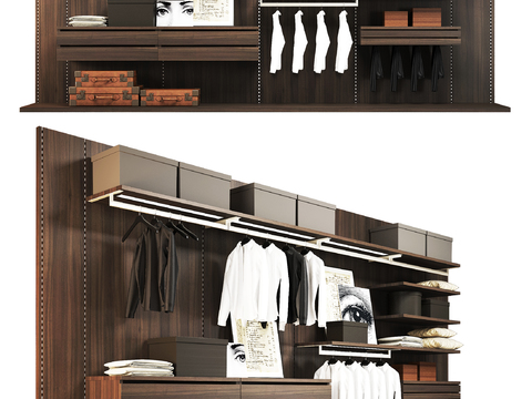 Modern Clothes Trade Show Cabinet