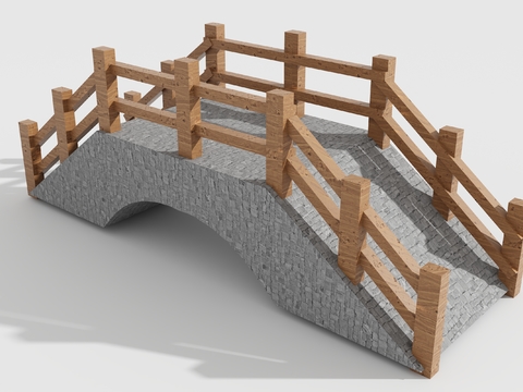 New Chinese Arch Bridge Landscape Bridge Stone Bridge Free