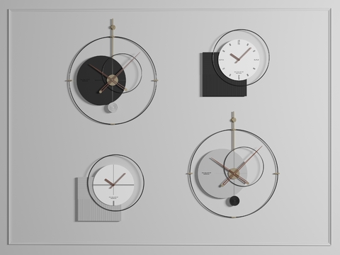 Modern fashion clock wall clock