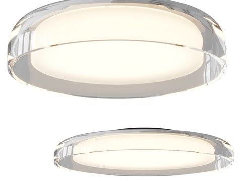 FLOS glass ceiling lamp