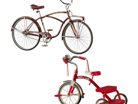 Bicycle children's tricycle