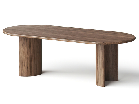 Giorgetti modern solid wood dining table free