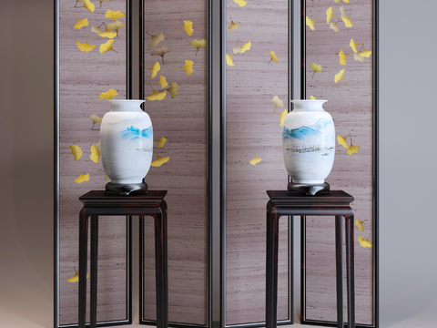 New Chinese Vase Partition