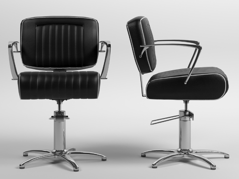 Modern Leather Barber Chair