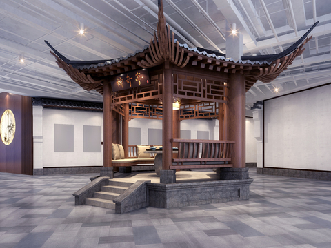 New Chinese pavilion