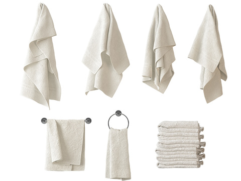 Modern washing daily towel combination