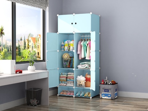 Modern simple wardrobe free