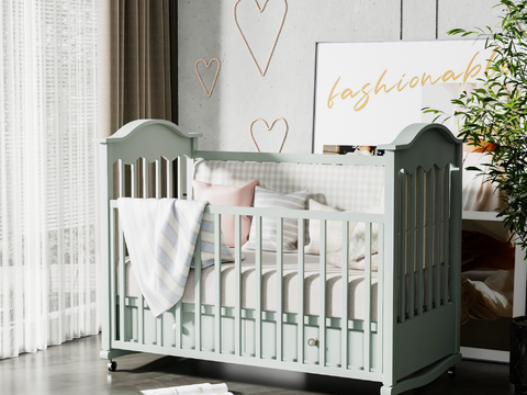 Nordic crib kids Bed