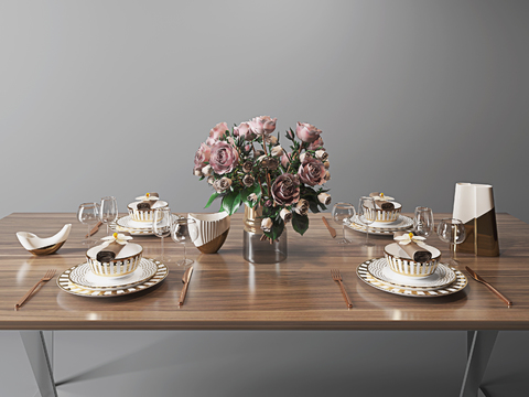 Modern ceramic tableware