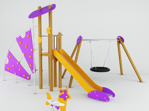 Modern minimalist creative children's amusement facilities free of charge