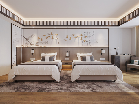 New Chinese Hotel Rooms