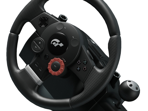 Game steering wheel handle