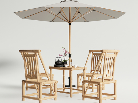 Outdoor Tables and Chairs Bamboo Tea Table Bamboo Chair