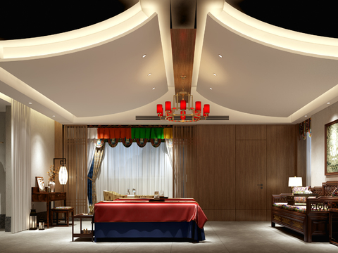 Chinese SPA care room free of charge