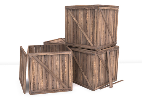 Natural wind wooden box free