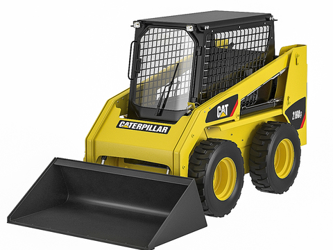 Counterbalanced forklift bulldozer