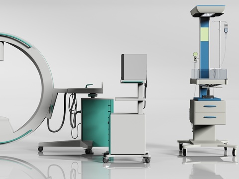 Modern X-ray machine Medical equipment