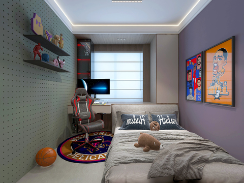 Modern kids Bedroom boys room free