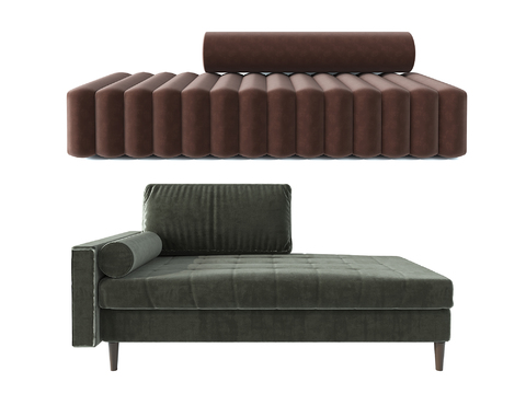 Modern chaise longue