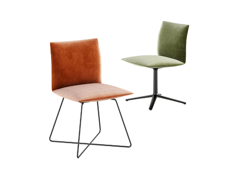 Cor Modern Fabric Chair Dining Chair