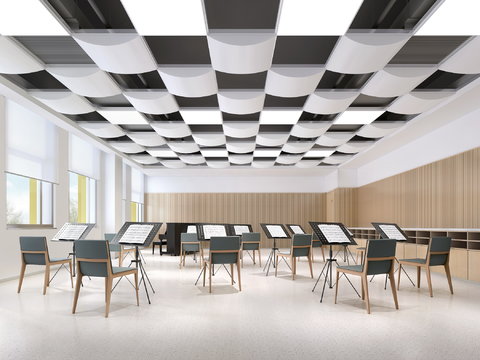 Modern Music Classroom