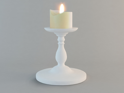 Jane European Style candlestick lamp free