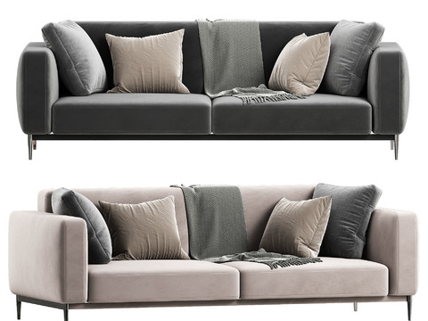 Flexform double sofa