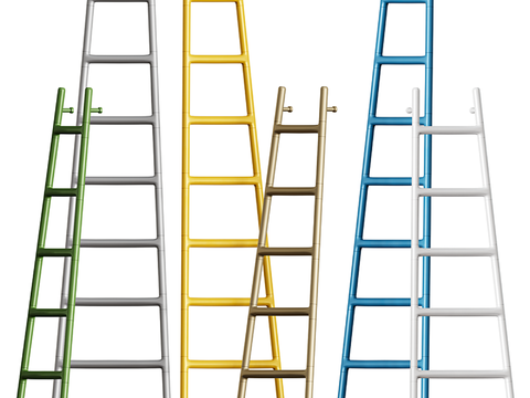 modern handrail ladder