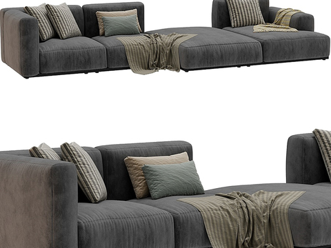 Cassina corner sofa combination