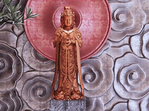 New Chinese-style Buddha Statue of Guanyin Bodhisattva