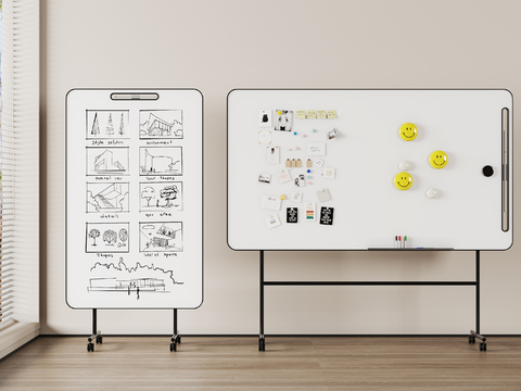 Office Whiteboard Post-it Notes Mobile Whiteboard